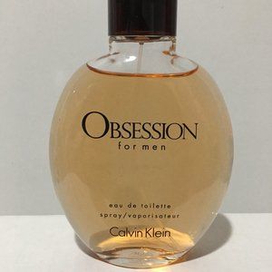 Calvin Klein Obsession for Men Eau de Toilette ~ 6.7 Fl oz. UNBOXED NEW!!